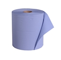 Picture of 2 Ply Blue Forecourt Wiper Roll  2 x 400 Mtr  1000 Sheet
