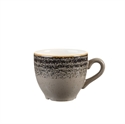 Picture of Studio Prints Homespun Charcoal Black Espresso Cup