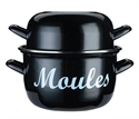 Picture of World of Flavours Enamelled Steel Mussel Pot Medium 